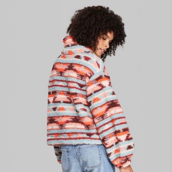 Wild Fable Cowl Neck Fleece Pullover - Picture 11 of 12